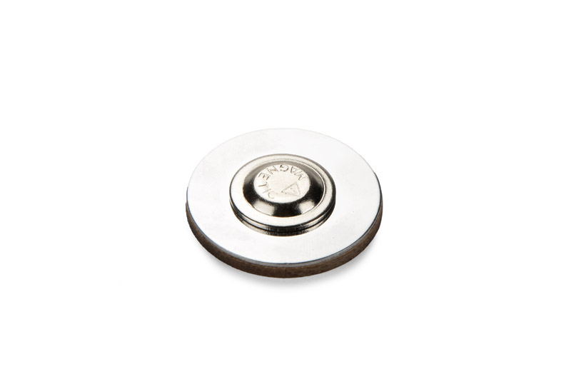 Przypinka bambusowa ROUND