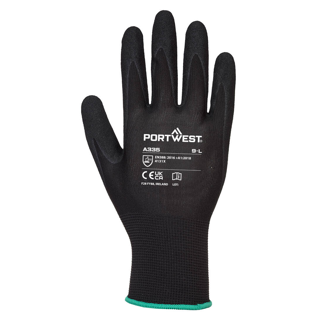 Rękawica Dermi-Grip NPR15 nitryl piaskowy