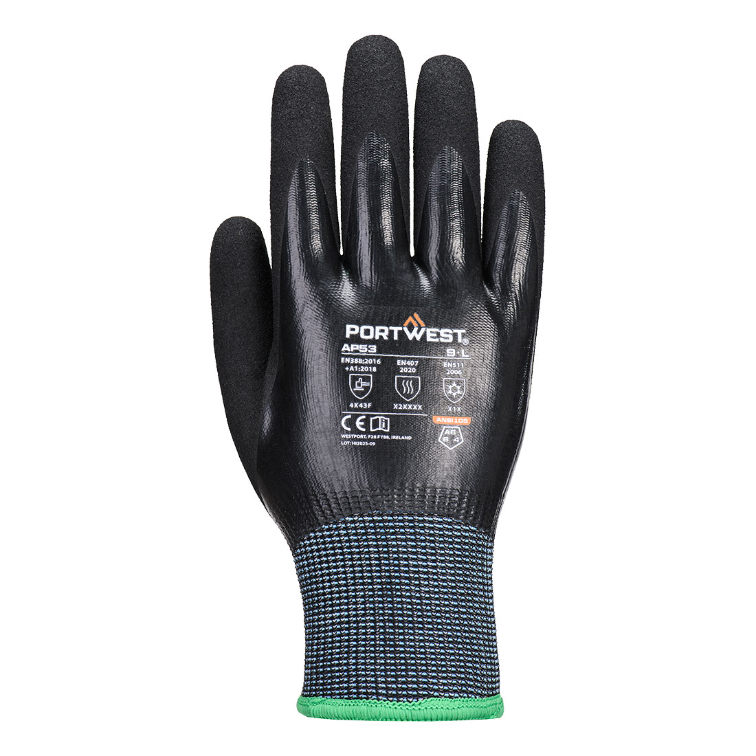 Cut F15 Nitrile Cold Glove