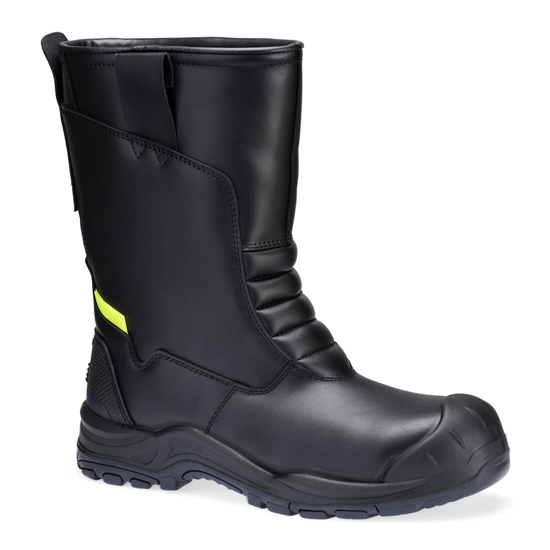 Skórzane wysokie buty zimowe S3L SC HRO CI SR
