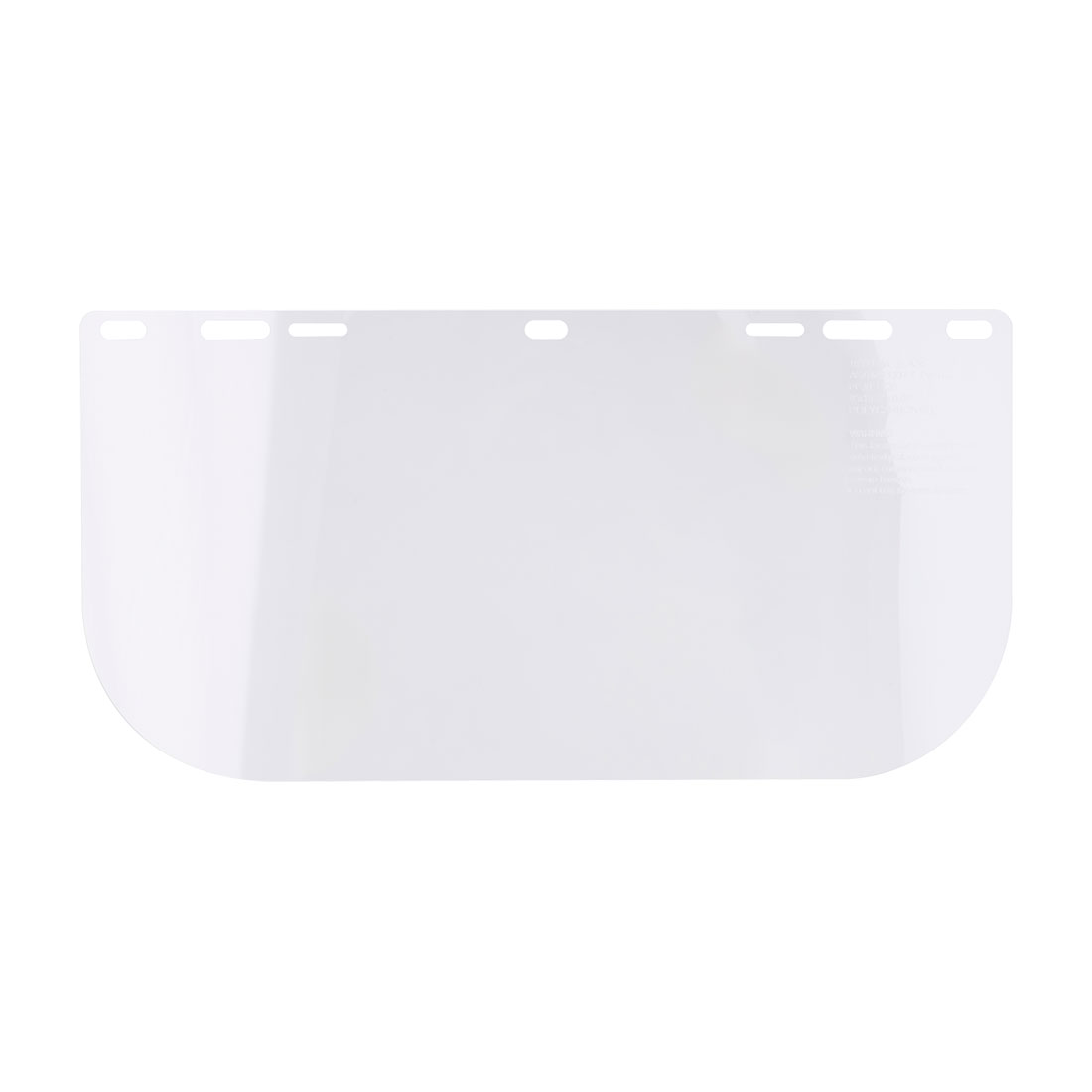 PC Clear Flat Visor (Pk 5)