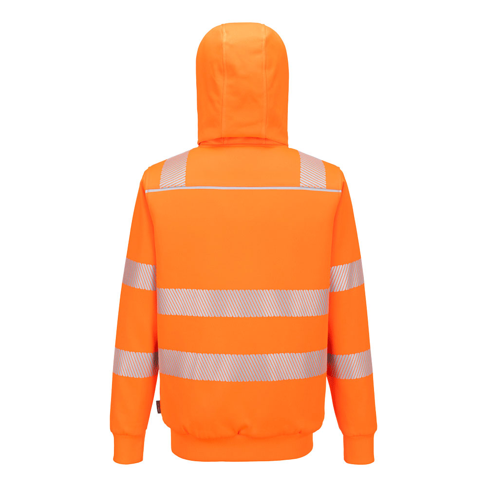 PW321 Bluza zimowa ostrzegawcza, zapinana na zamek błyskawiczny