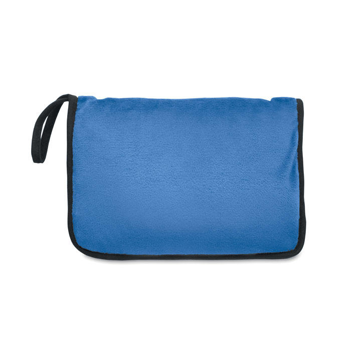 Koc prodróżny z poduszką 2 w 1