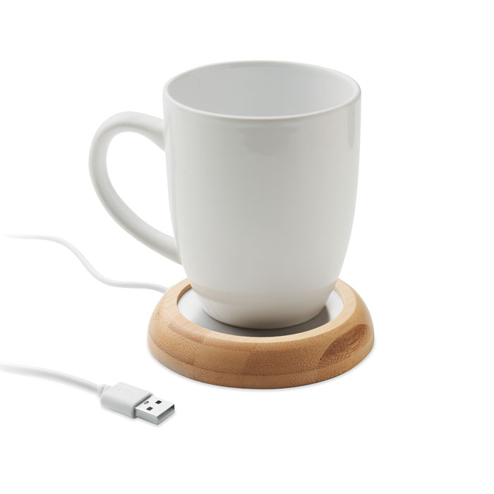 Bambusowy podgrzewacz USB