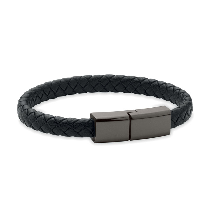 Pleciona bransoletka z USB-C